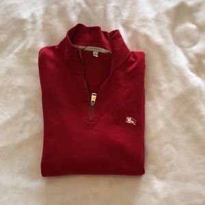 Men’s Burberry size Small half zip